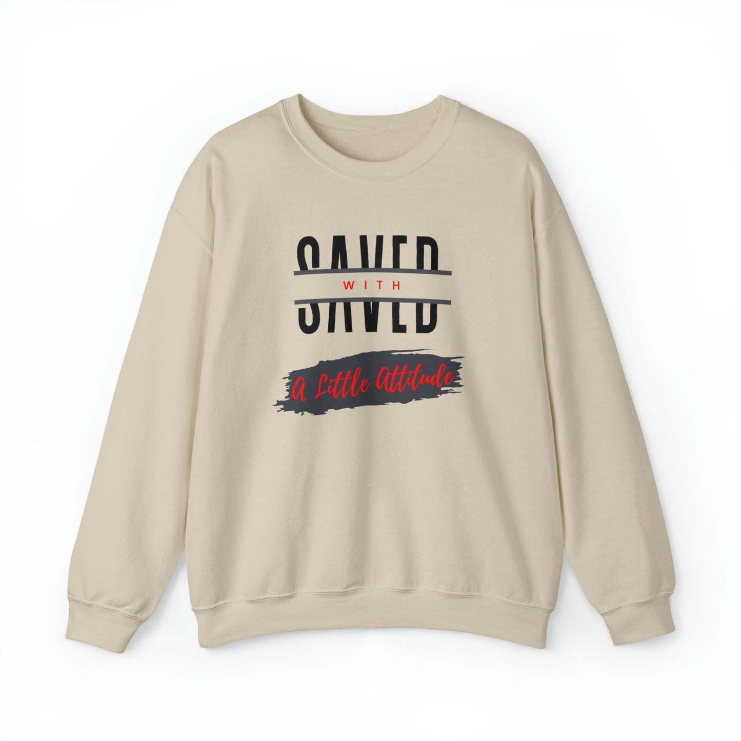 Heavy Blend Crewneck Sweatshirt - I Have Attitude