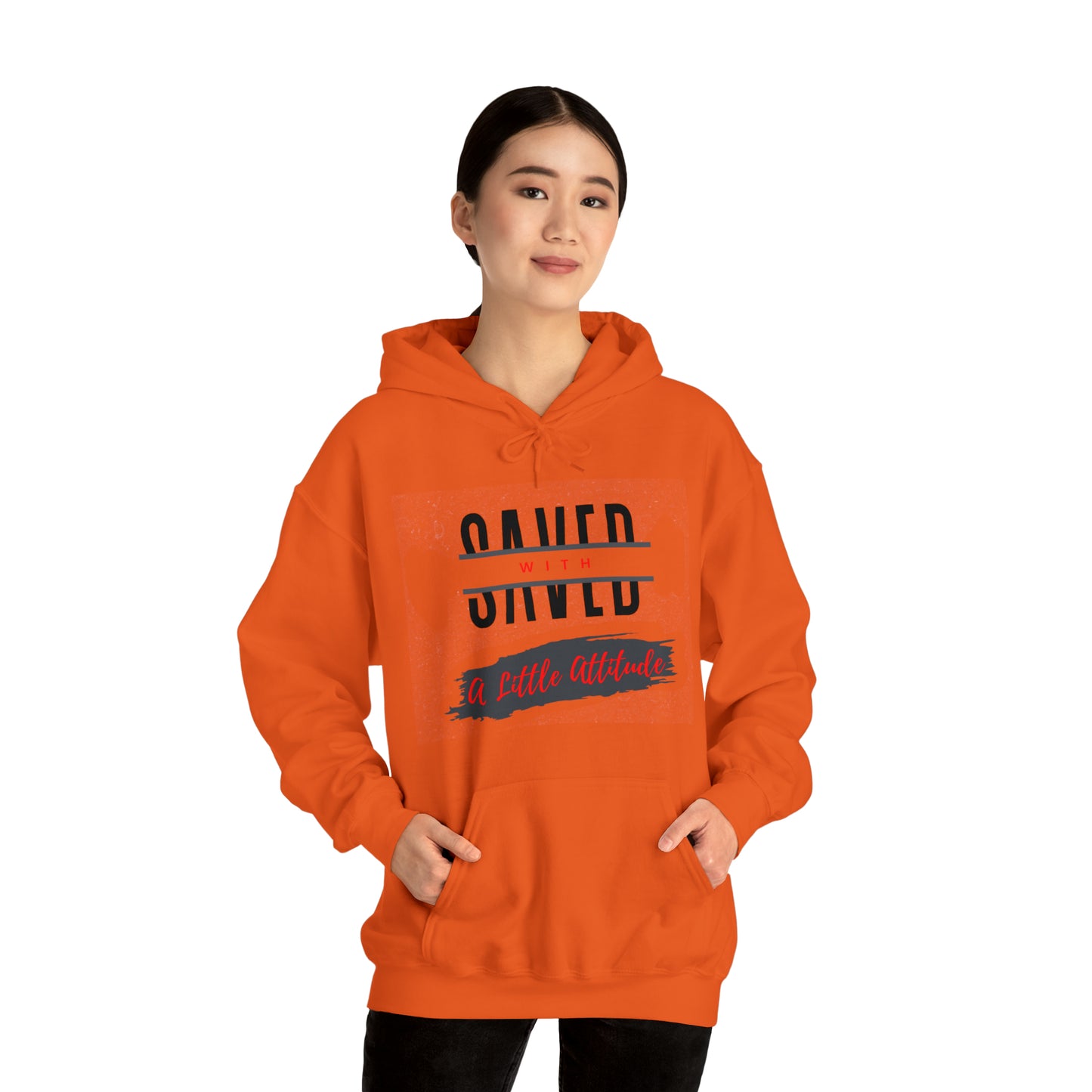 Heavy Blend™ Hooded Sweatshirt - I Have Attitude