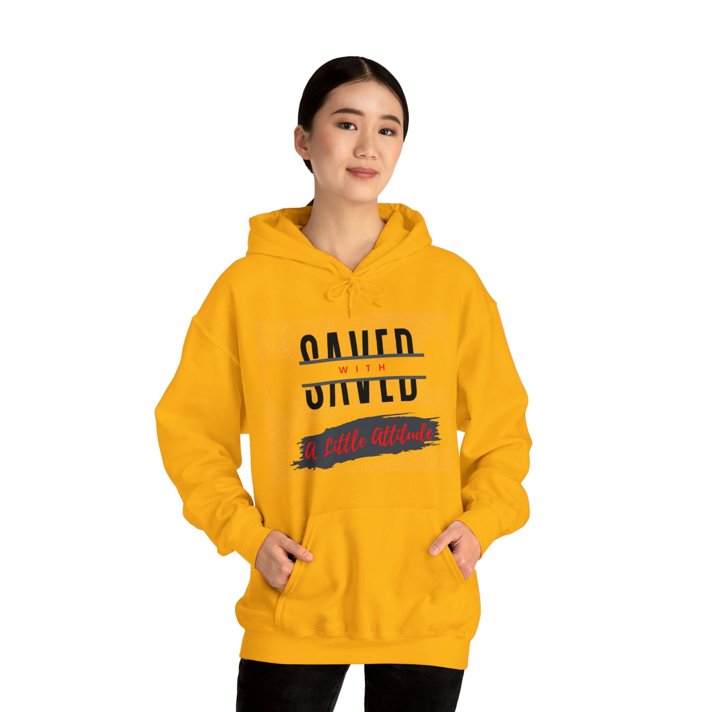 Heavy Blend™ Hooded Sweatshirt - I Have Attitude