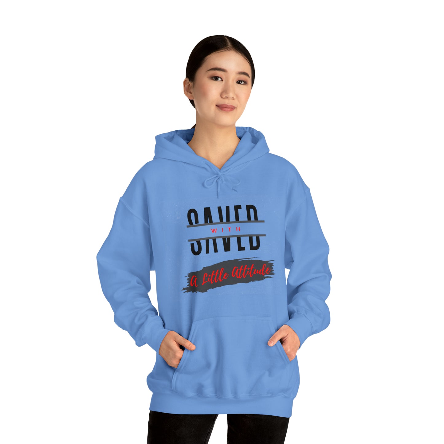 Heavy Blend™ Hooded Sweatshirt - I Have Attitude