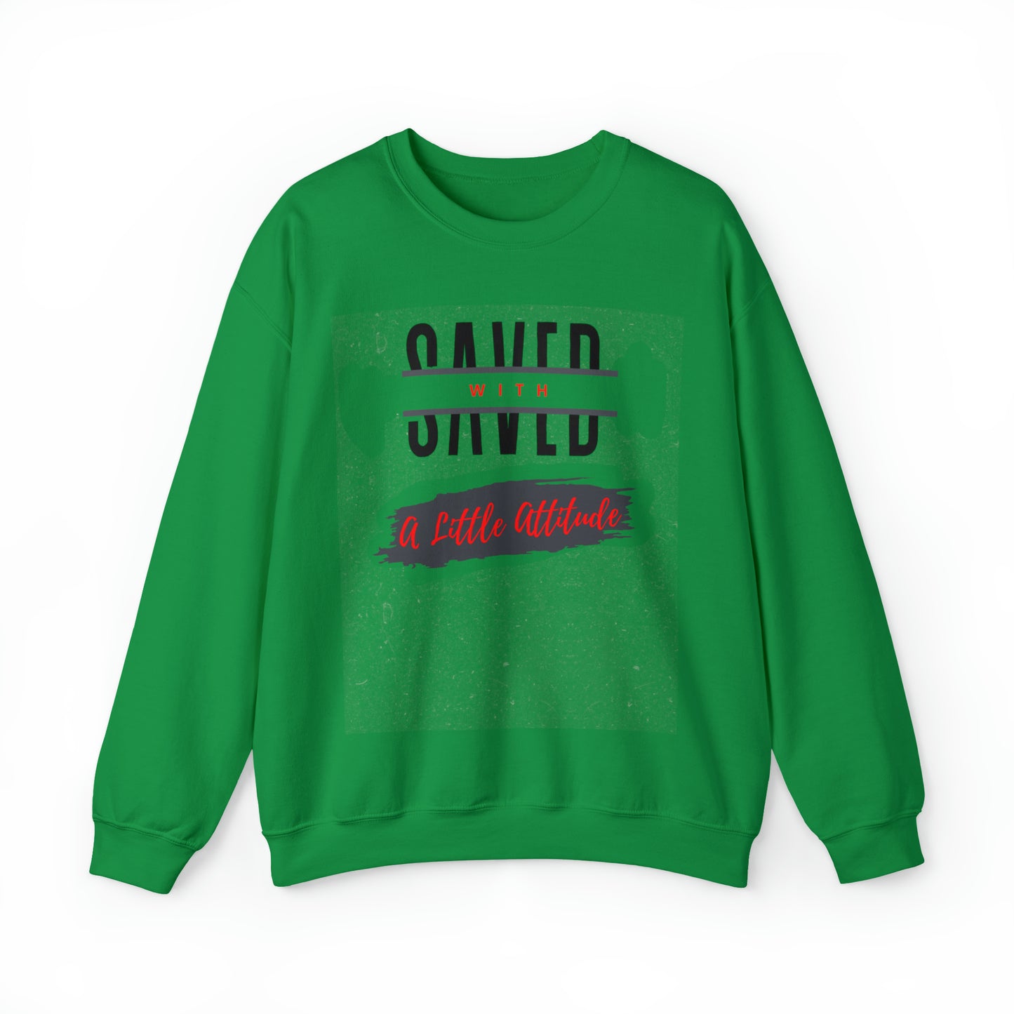 Heavy Blend Crewneck Sweatshirt - I Have Attitude