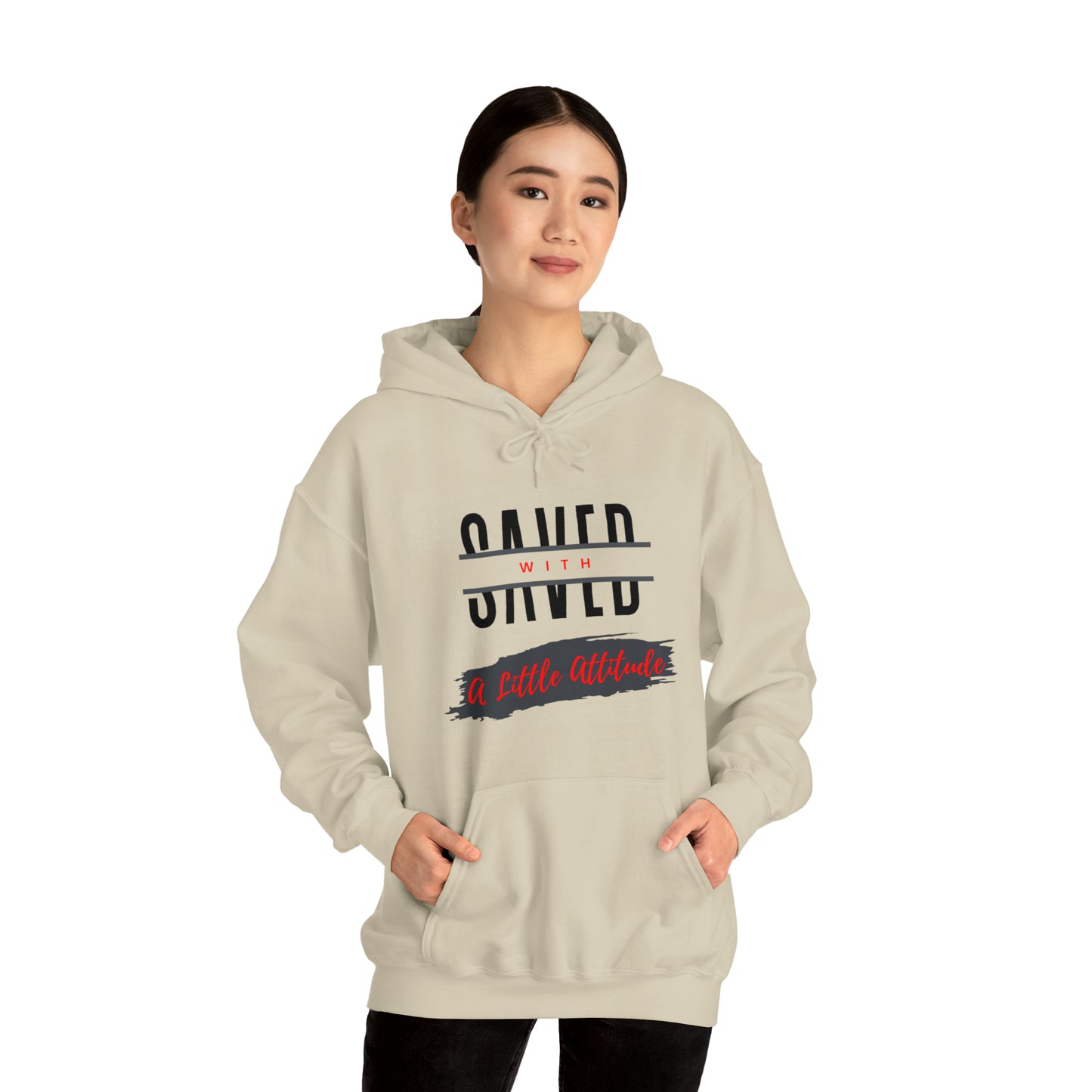 Heavy Blend™ Hooded Sweatshirt - I Have Attitude
