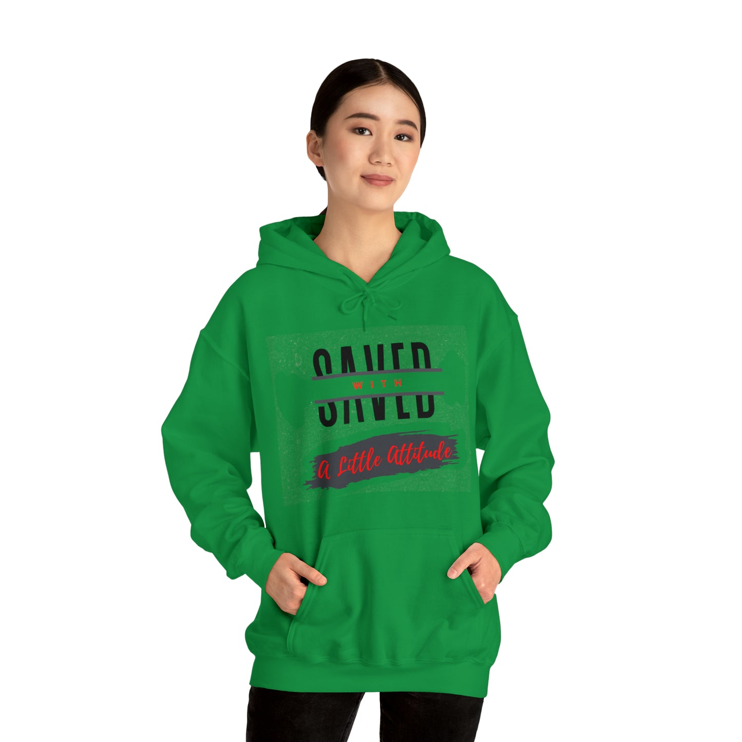 Heavy Blend™ Hooded Sweatshirt - I Have Attitude