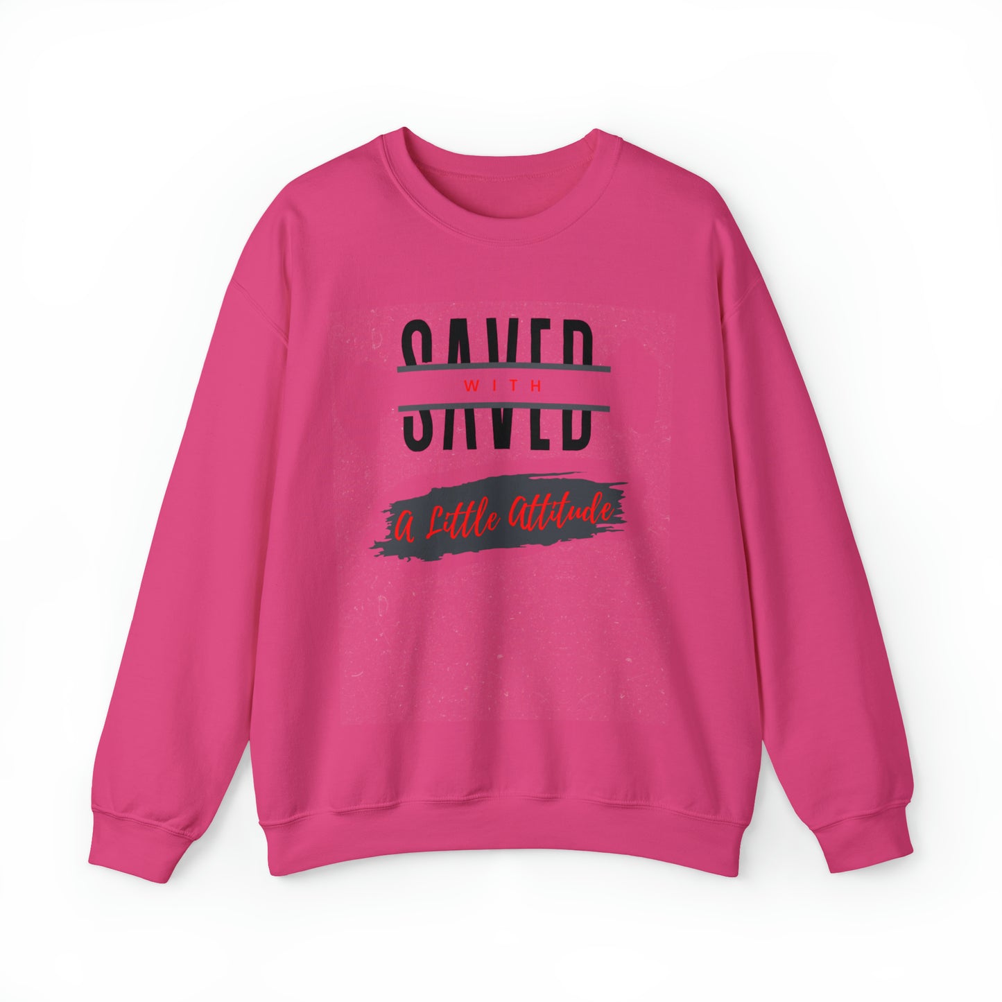 Heavy Blend Crewneck Sweatshirt - I Have Attitude