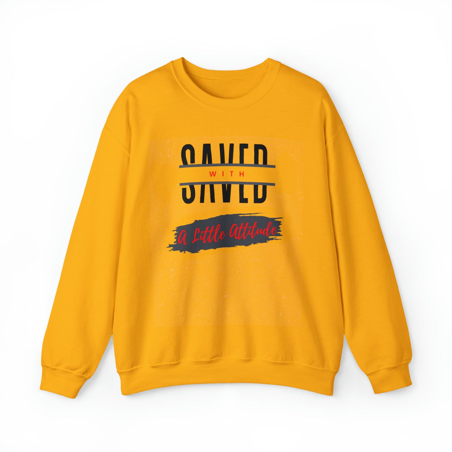 Heavy Blend Crewneck Sweatshirt - I Have Attitude