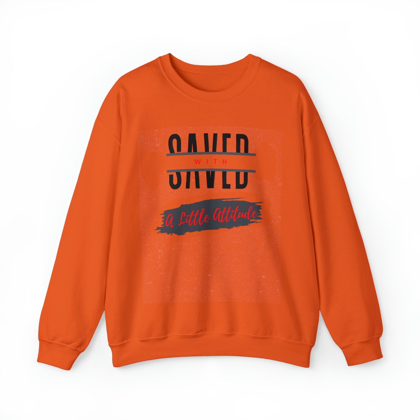 Heavy Blend Crewneck Sweatshirt - I Have Attitude