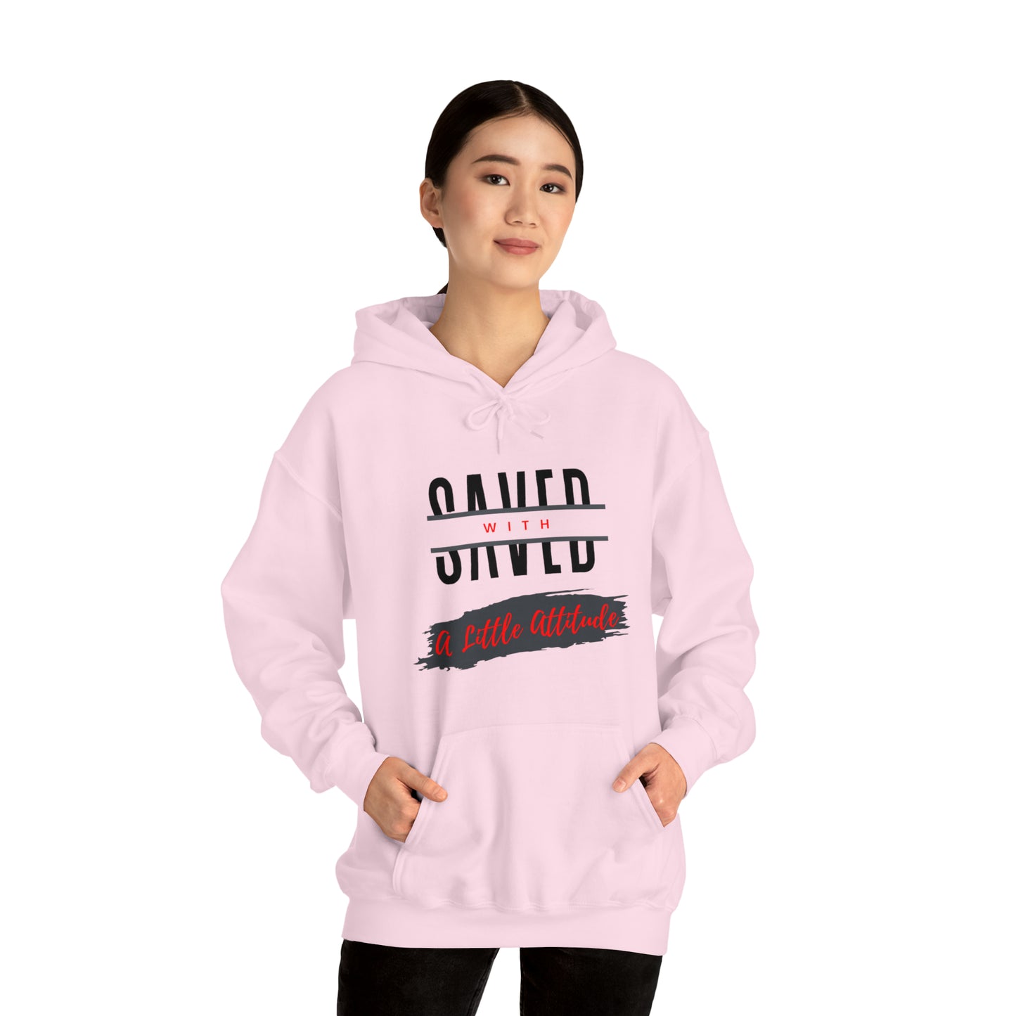 Heavy Blend™ Hooded Sweatshirt - I Have Attitude