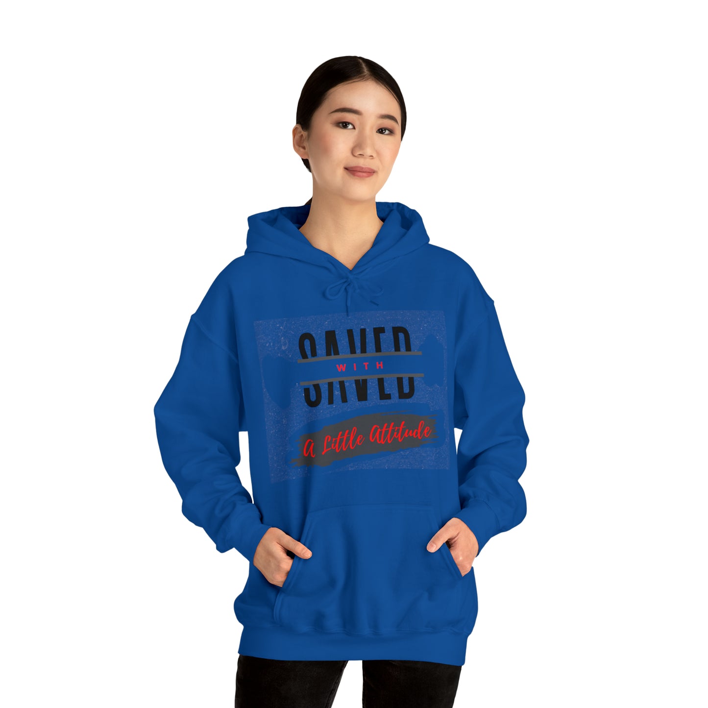 Heavy Blend™ Hooded Sweatshirt - I Have Attitude